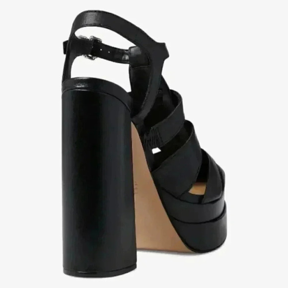 Schutz Daryl Leather Platform Fisherman Dress Sandals - Picture 6 of 6